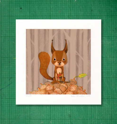 Gicléedruck, signiert und nummeriert