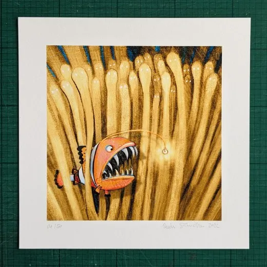 Gicléedruck, signiert und nummeriert