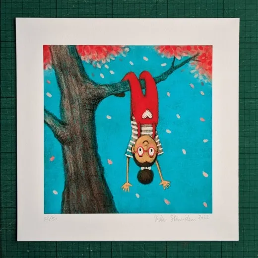 Gicléedruck, numeriert und signiert