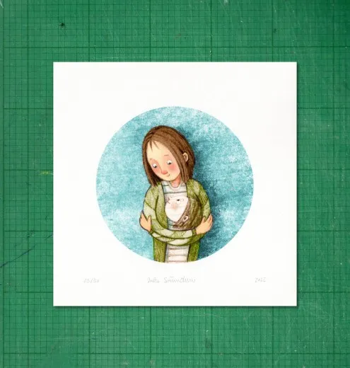 Giclée Druck, signiert und nummeriert