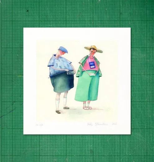 Gicléedruck, signiert und nummeriert