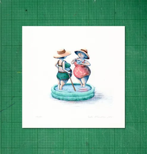 Gicléedruck, signiert und nummeriert