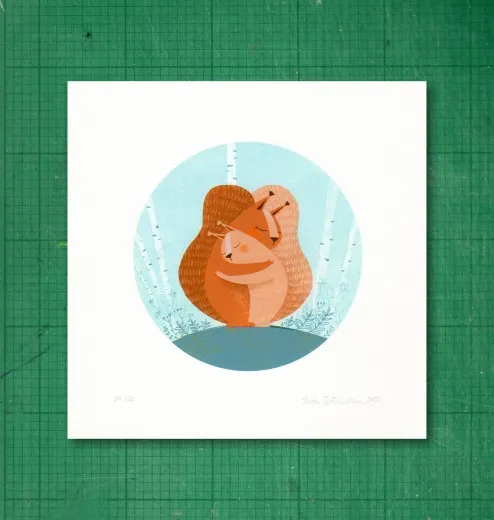 Gicléedruck, signiert und nummeriert