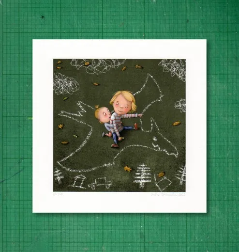 Gicléedruck, signiert und numeriert