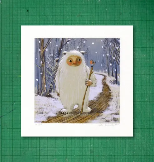 Gicléedruck, signiert und nummeriert