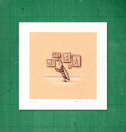 Gicléedruck, signiert und nummeriert