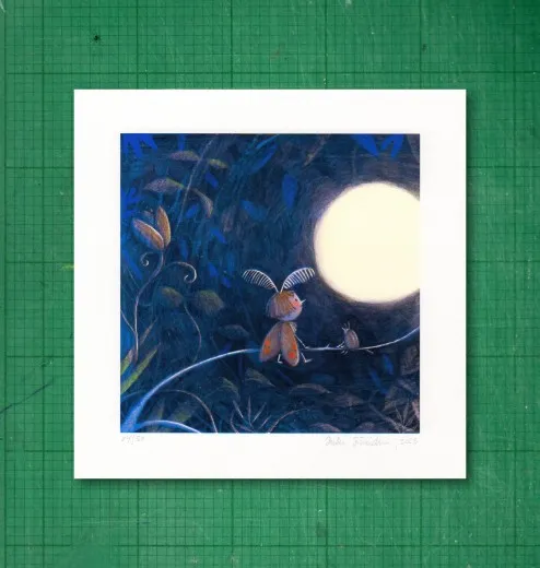 Gicléedruck, signiert und nummeriert