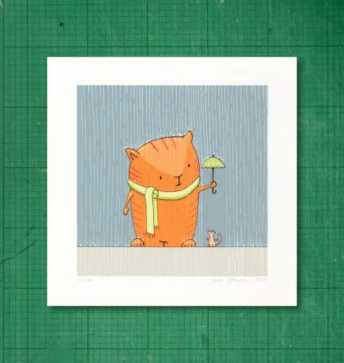 Gicléedruck, signiert und nummeriert