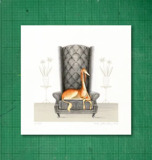 Gicléedruck, signiert und nummeriert