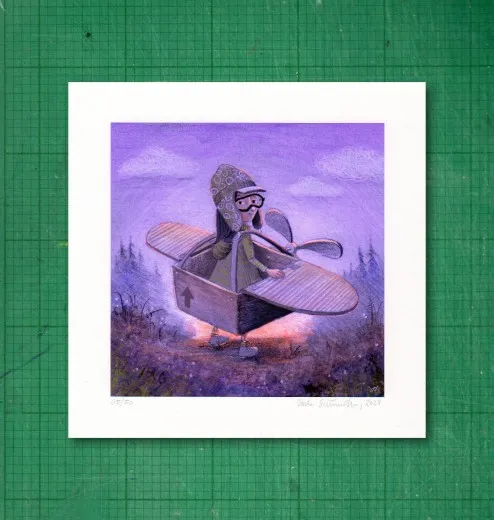 Gicléedruck, signiert und nummeriert