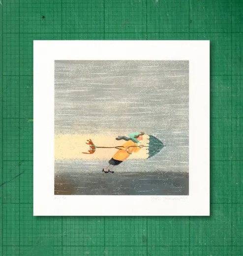 Gicléedruck, signiert und nummeriert