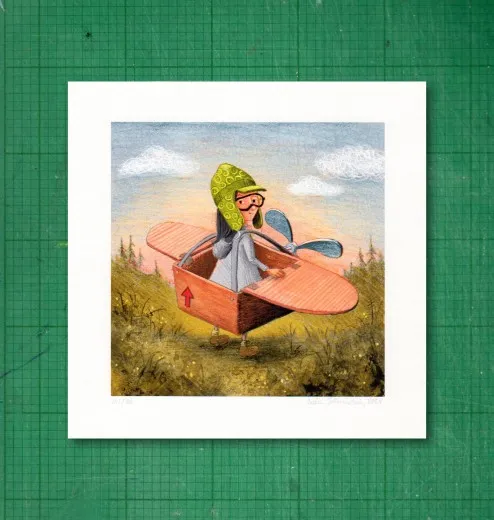 Gicléedruck, signiert und nummeriert