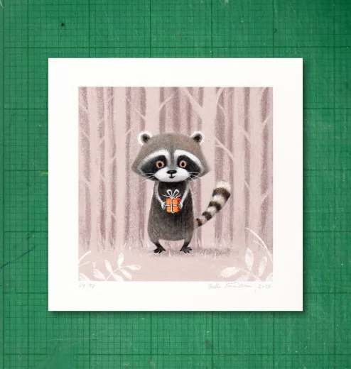 Gicléedruck, signiert und nummeriert