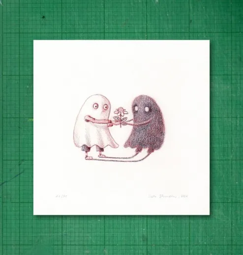 Gicléedruck, signiert und nummeriert