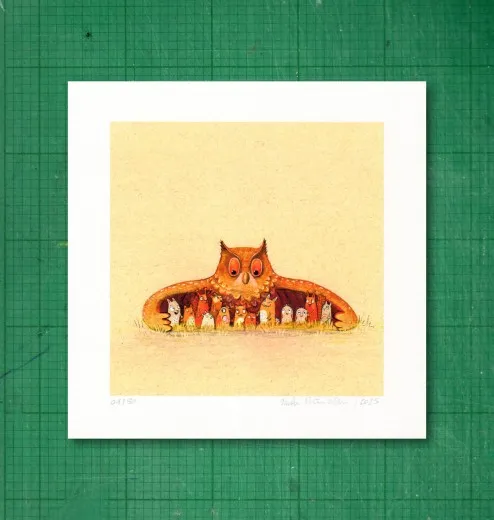 Gicléedruck, signiert und nummeriert