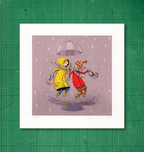 Gicléedruck, signiert und nummeriert